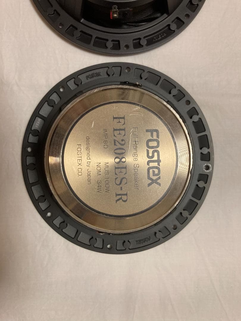 FOSTEX FE208ES-R 2台セット - メルカリ