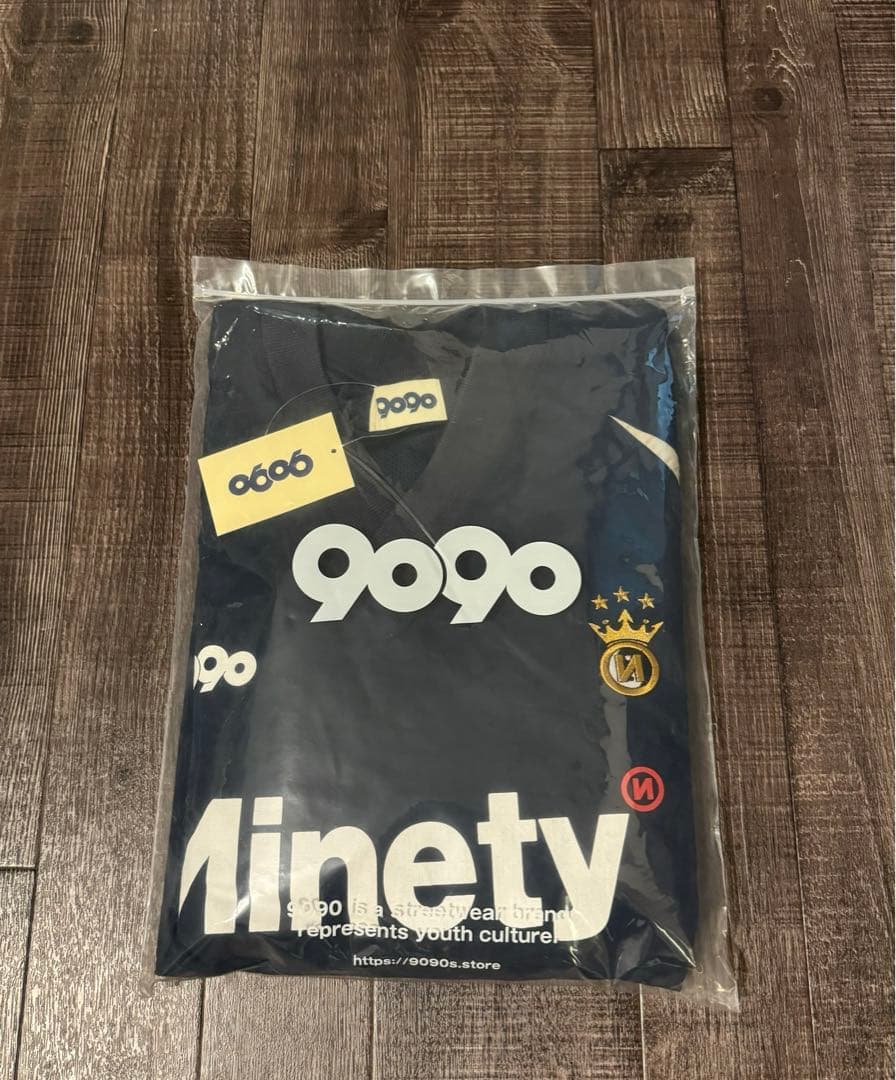 新作！即完売‼️9090 ナイロン プルオーバー ネイビー XL - メルカリ