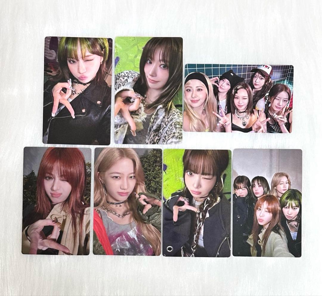 ルセラフィム DIFFERENT ソロジャケット盤 トレカ コンプ セット