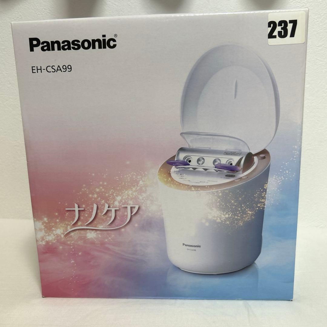 【Panasonic】スチーマー ナノケア EH-CSA99 Panasonic（パナソニック） スチーマー ナノケア EH-CSA99-P W温冷