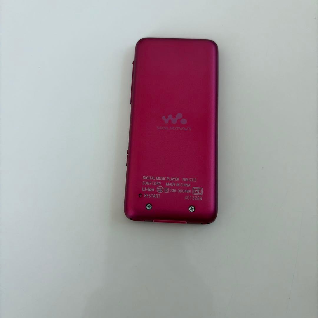 SONY WALKMAN NW-S315 ピンク - メルカリ