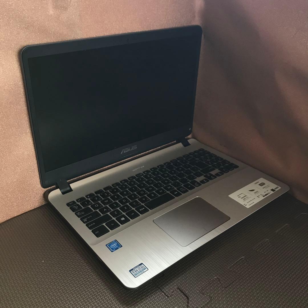 ASUS 軽量15.6インチスリムノート X507M SSD バッテリー良好！ - メルカリ