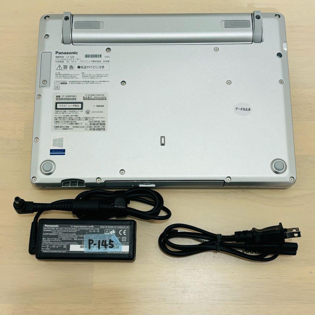 レッツノート PC Windows11 SSD DVD オフィス付き P-145 - メルカリ