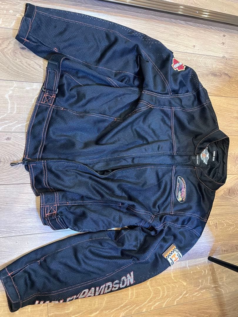 ハーレーダビッドソン プロテクター入り バイクジャケット 中古・古着通販】HARLEY-DAVIDSON (ハーレーダビッドソン