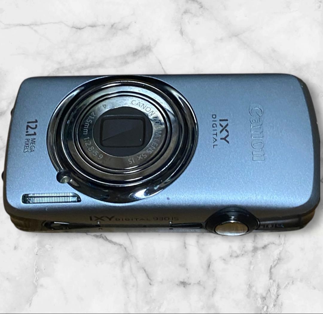 完品】Canon IXY DIGITAL 930 IS 箱付き/シルバー - デジタルカメラ