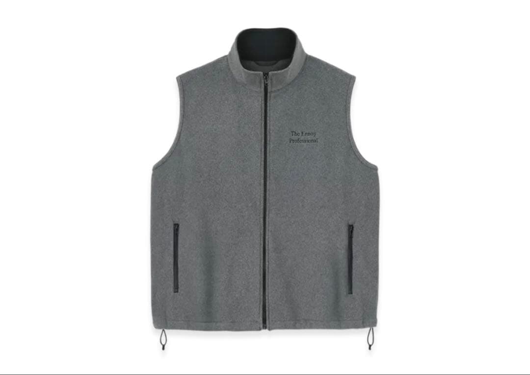 The Ennoy Professional フリースベスト S グレー THE ENNOY PROFESSIONAL(ザ エンノイ プロフェッショナル) フリース