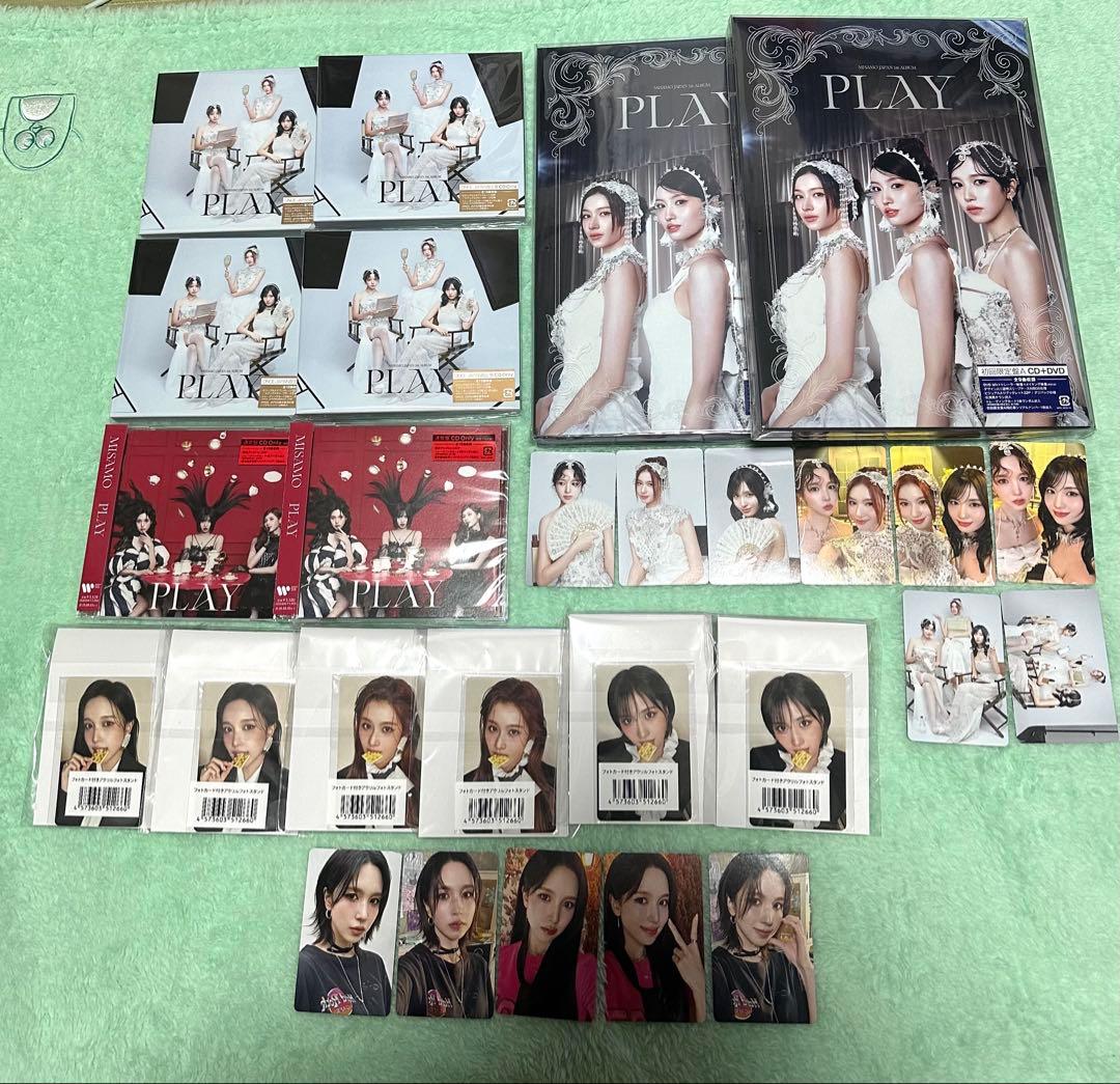 MISAMO PLAY 初回限定盤A ONCEJAPAN限定盤 通常盤セット