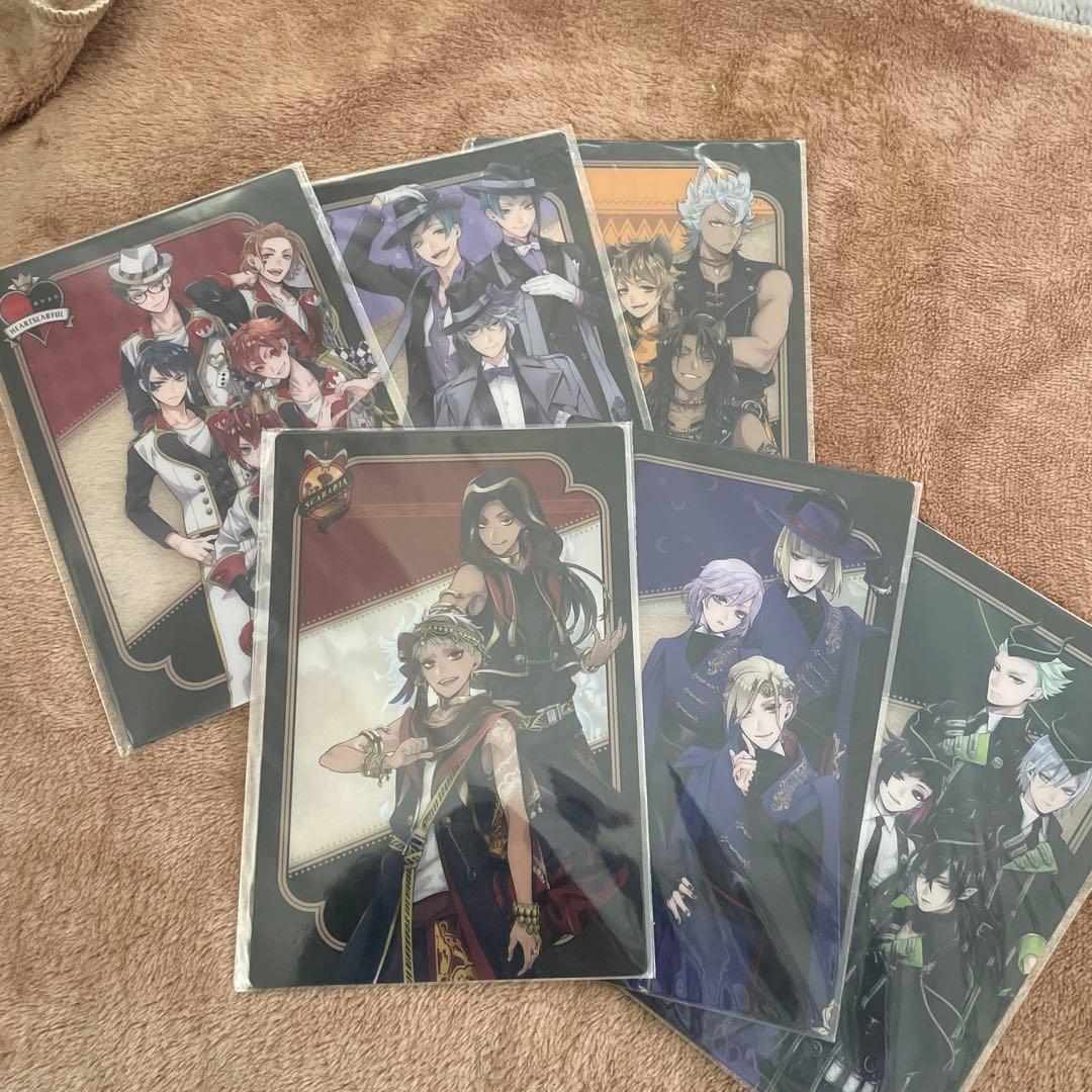 ツイステッドワンダーランド クリア ポストカード イグニハイド抜け