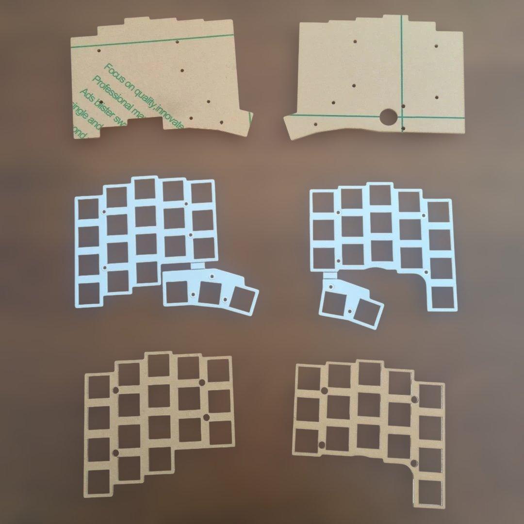 Keyball39 白基板 未組み立て キット LCD付き - メルカリ