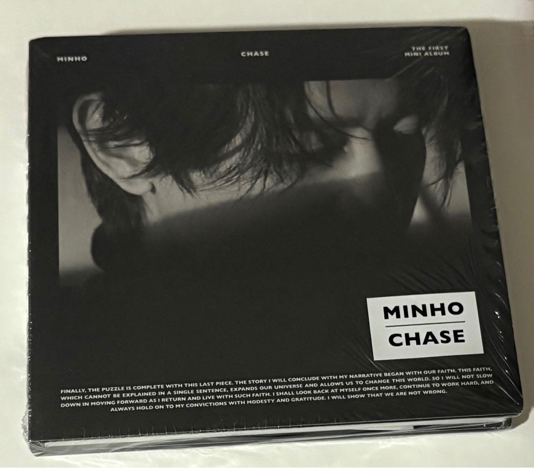 SHINee ミンホ MINHO CHASE 新品未開封 SHINee ミンホ ミノ chase SHINee MINHO CHASE COMPLETE ver. [Black