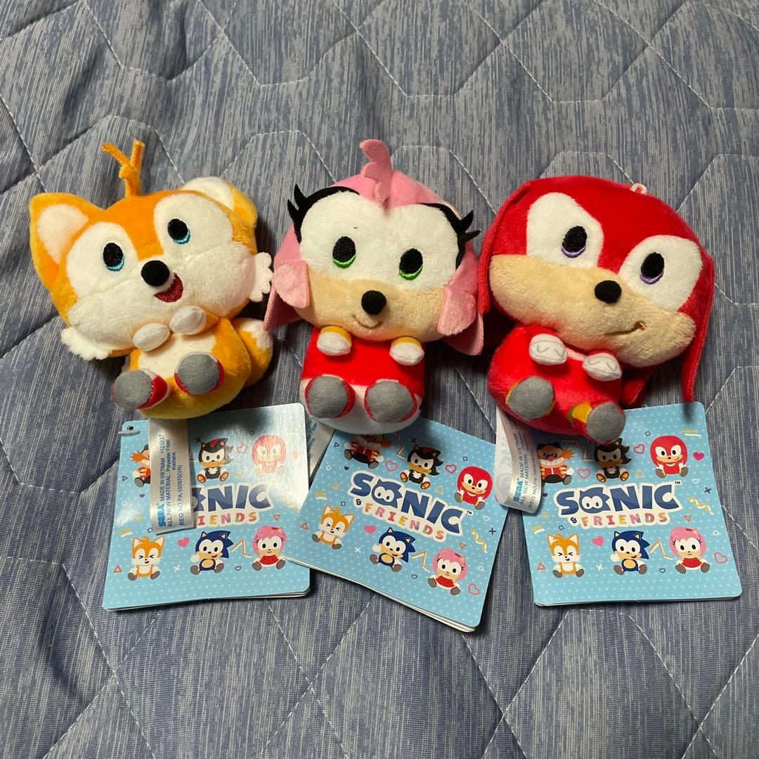 ソニック SONIC＆FRIENDS &youマスコット ぬいぐるみ - メルカリ