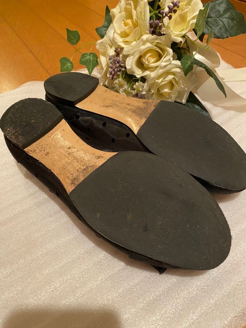 フェラガモ ヴァラリボン ドット フラットシューズ 23~23.5 - メルカリ