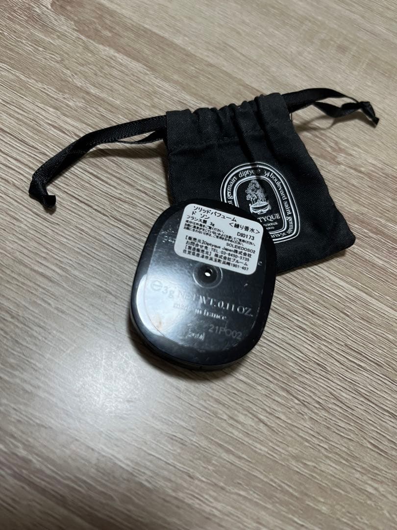 diptyque練り香水（ドソン）&オードトワレ2ml（ドソン&オーローズ2種