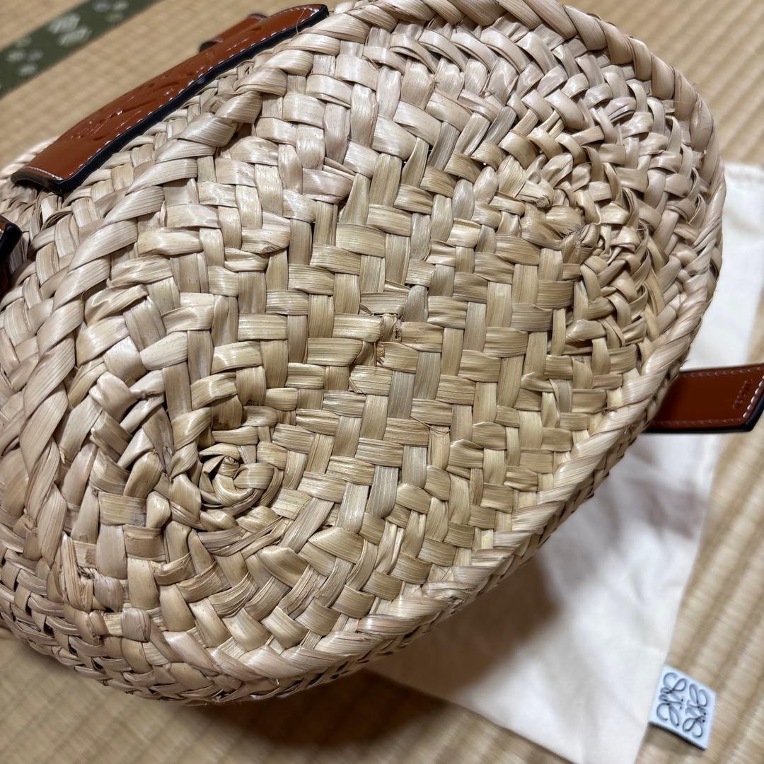 LOEWE ストローかごバッグ ベージュ スモールサイズLOEWE ストロー