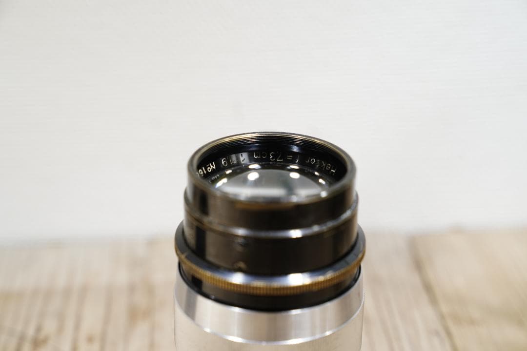 Hektor 7.3cm f1.9 ヘクトール 73mm フード付き