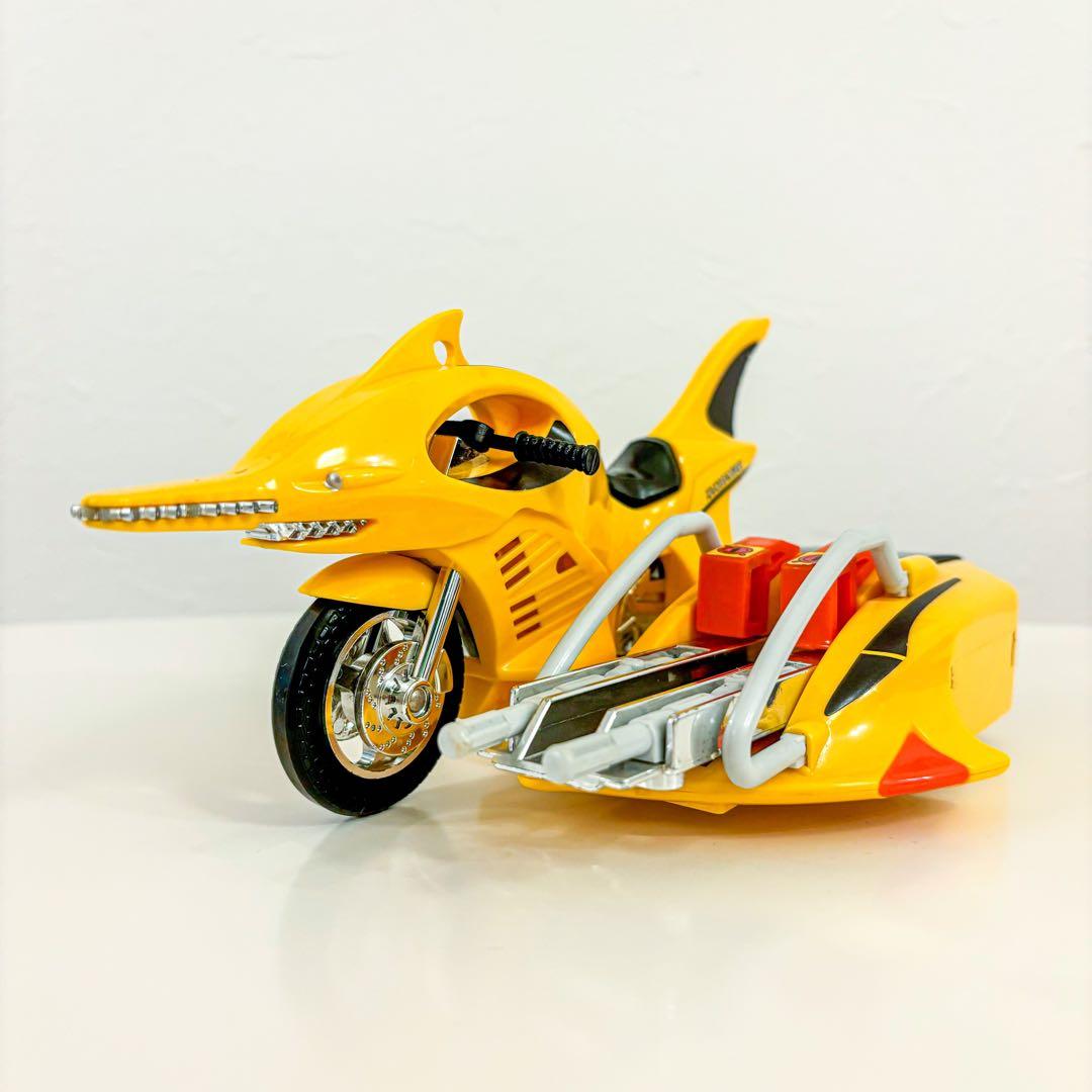 バンダイ 忍者戦隊カクレンジャー バイク シャークランチャー イエロー
