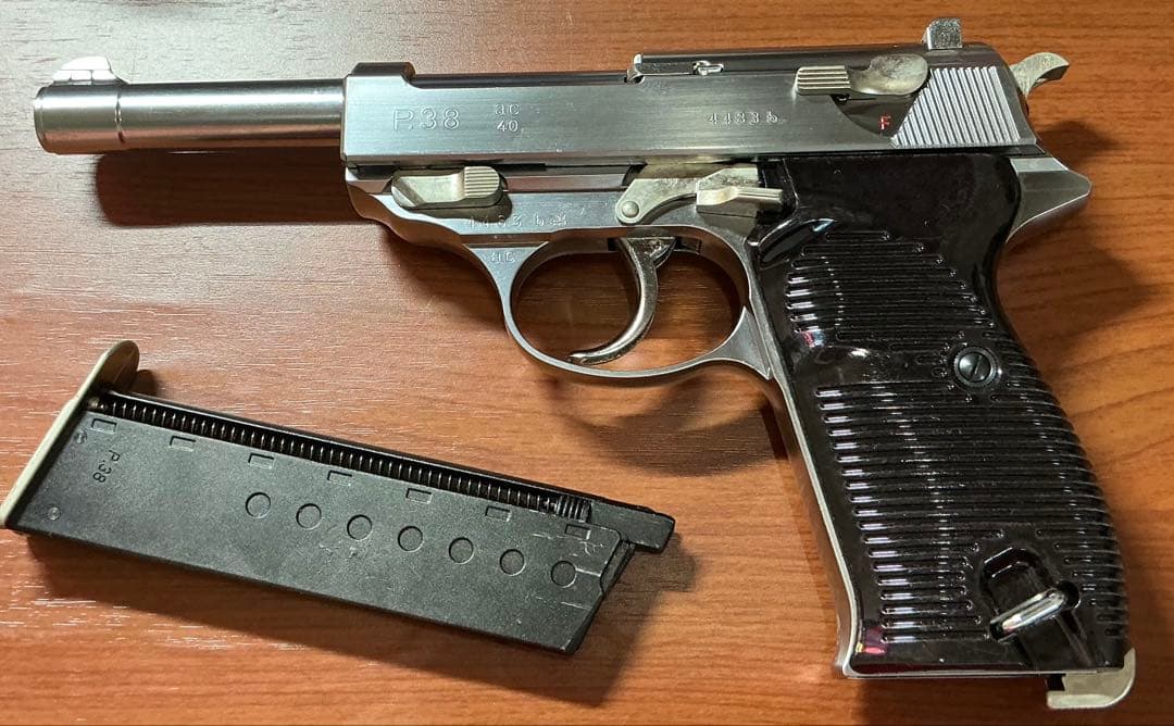 マルゼン ワルサー　P38 AC41　ガスブローバック マルゼン ワルサーP38 ac41 ブローバックガスガン ブラック | ガス