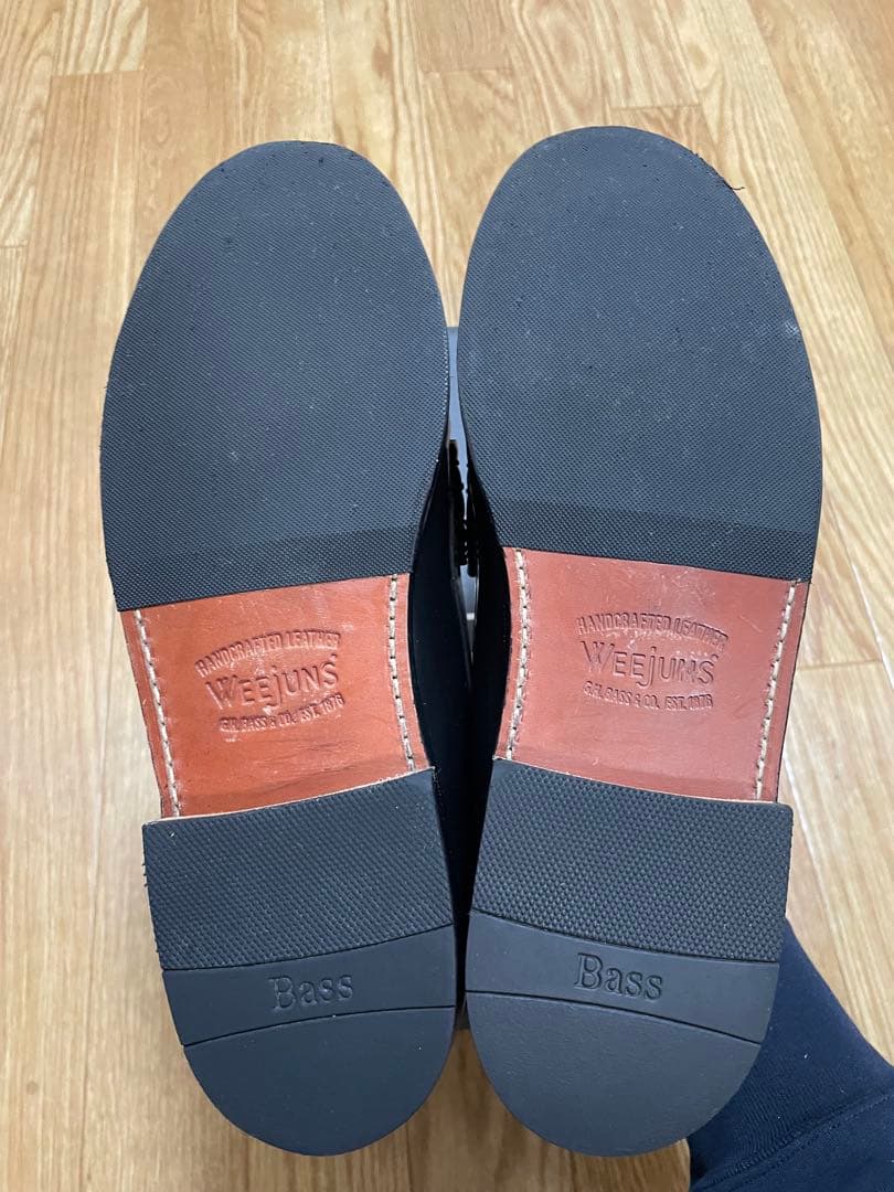 G.H.BASS Weejuns ペニーローファー 白黒