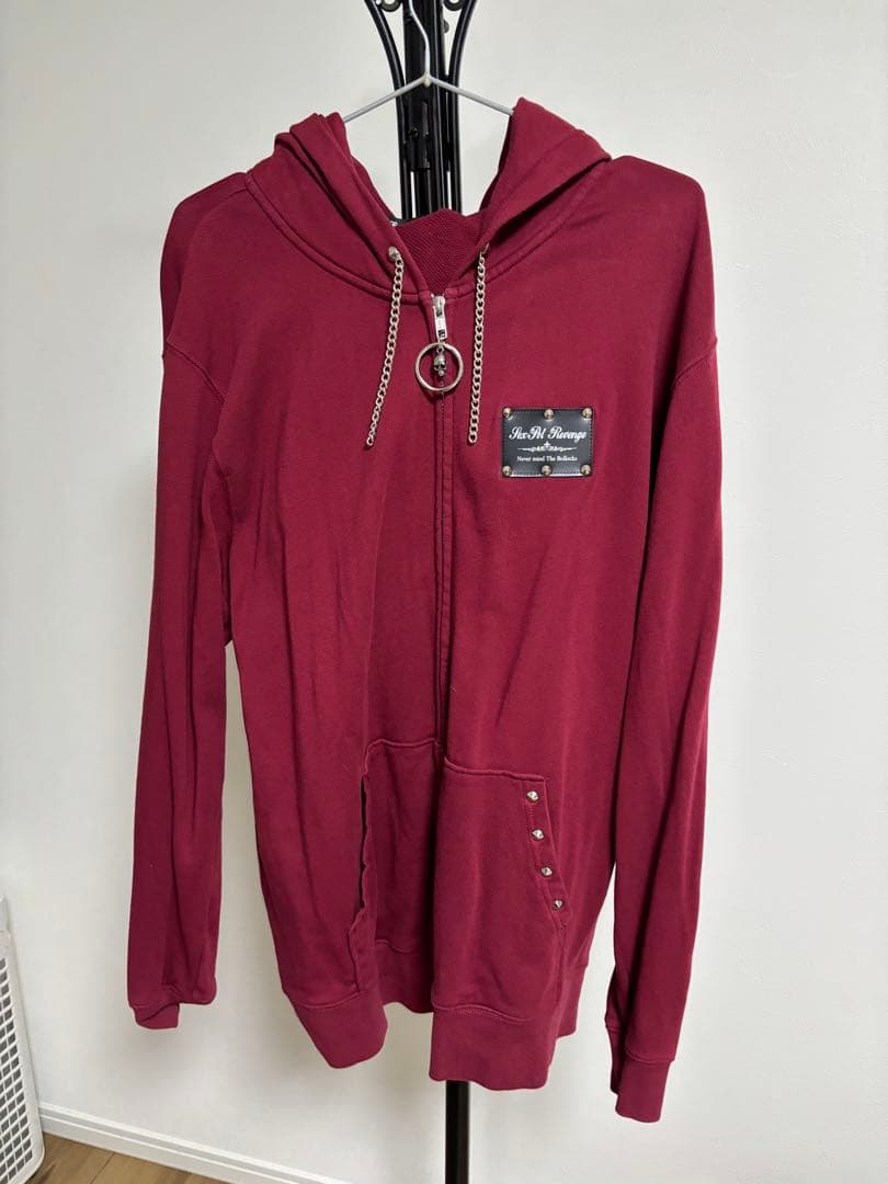 新品未使用】Sex pot Revenge ZIP パーカー レッド 赤 - メルカリ