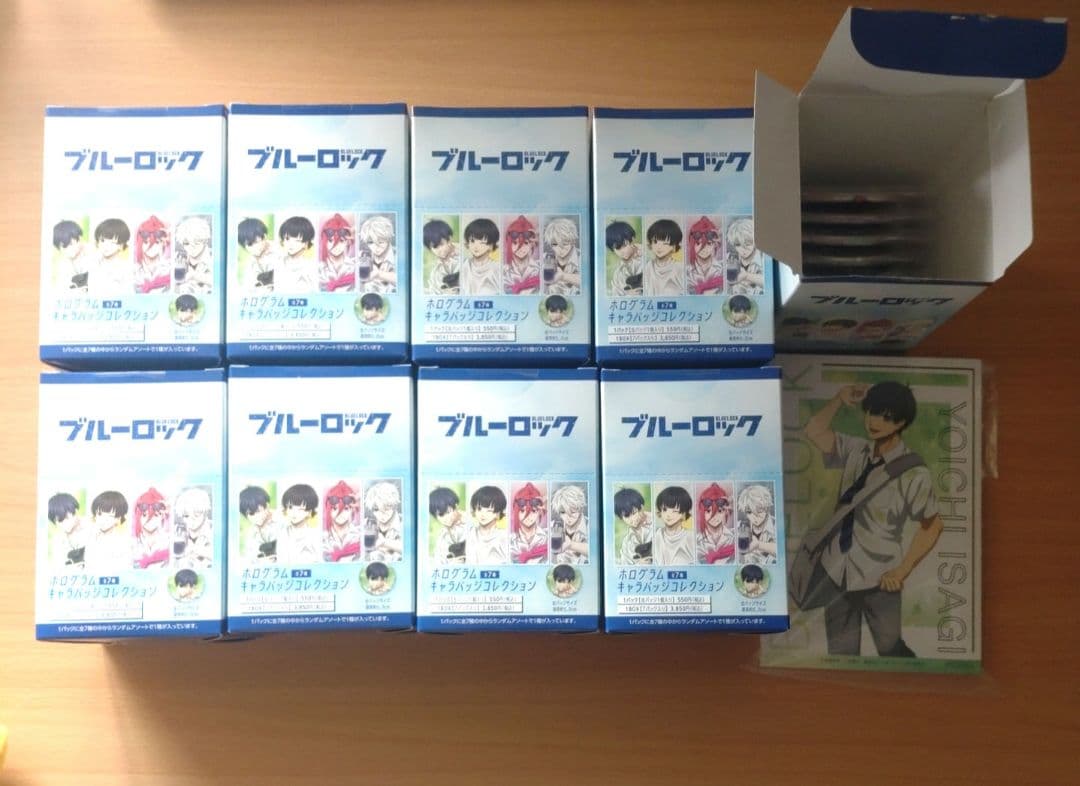 ブルーロック ホログラム缶バッジ Anique Shop JAPAN