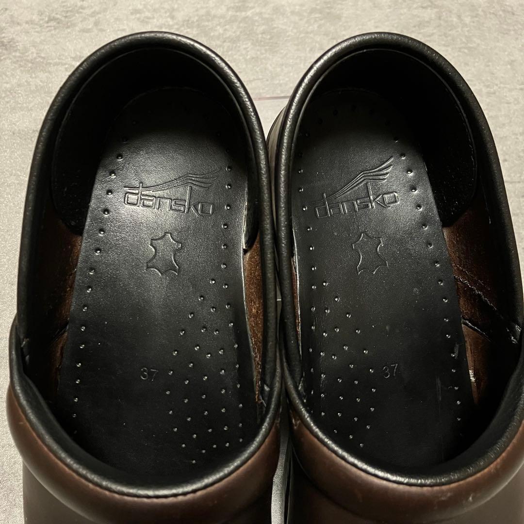 極美品 ダンスコ プロフェッショナル オイルドレザー ブラウン 2195