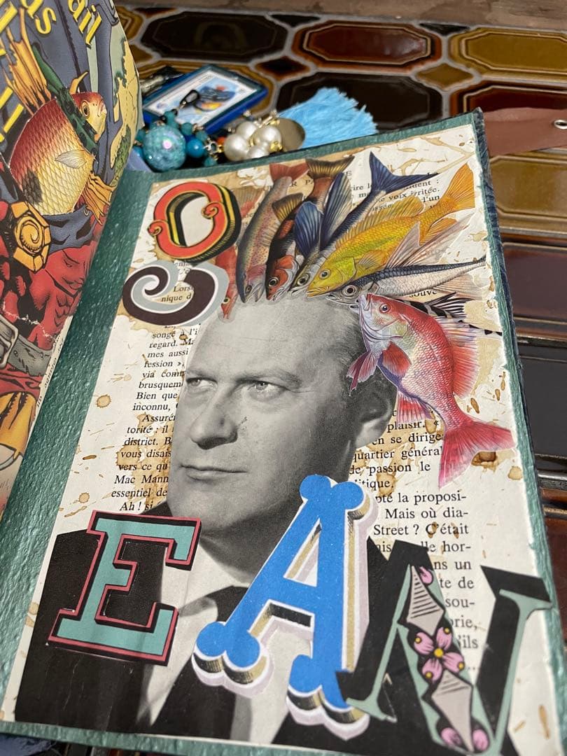 海のjunk journal〜ジャンクジャーナル幅17cm