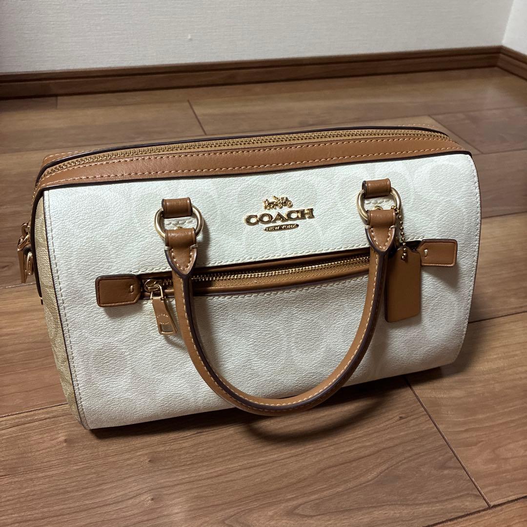 COACH ショルダーバッグ　ローアン COACH（コーチ） ハンドバッグ ROWAN SATCHEL ローアン サッチェル