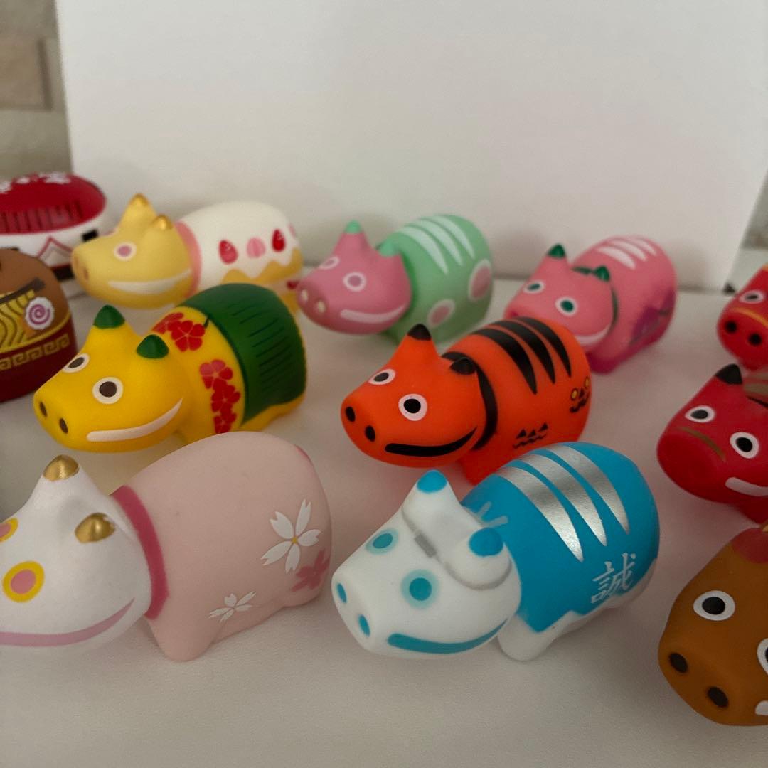 赤べこ ぷかぷか まめべこ まとめ売り 15体 - メルカリ