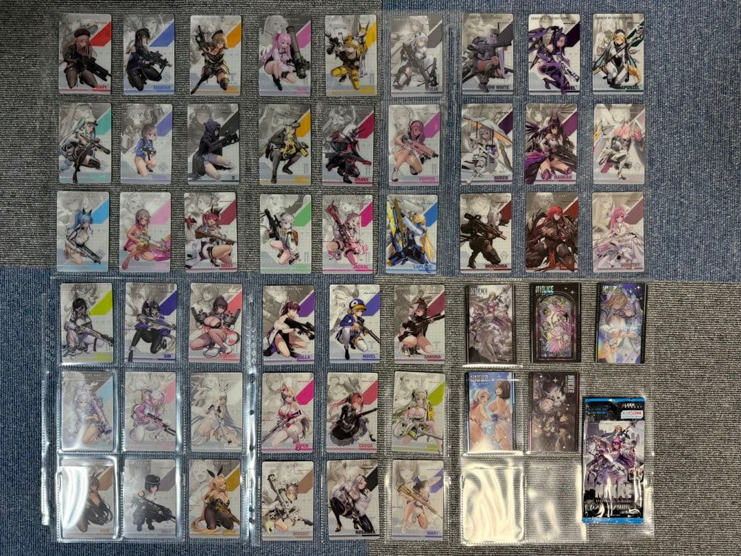 勝利の女神NIKKE ガンガールメタルカード 全50種 コンプ セット BOX販売]勝利の女神：NIKKE ガンガールメタルカードコレクションVol.1