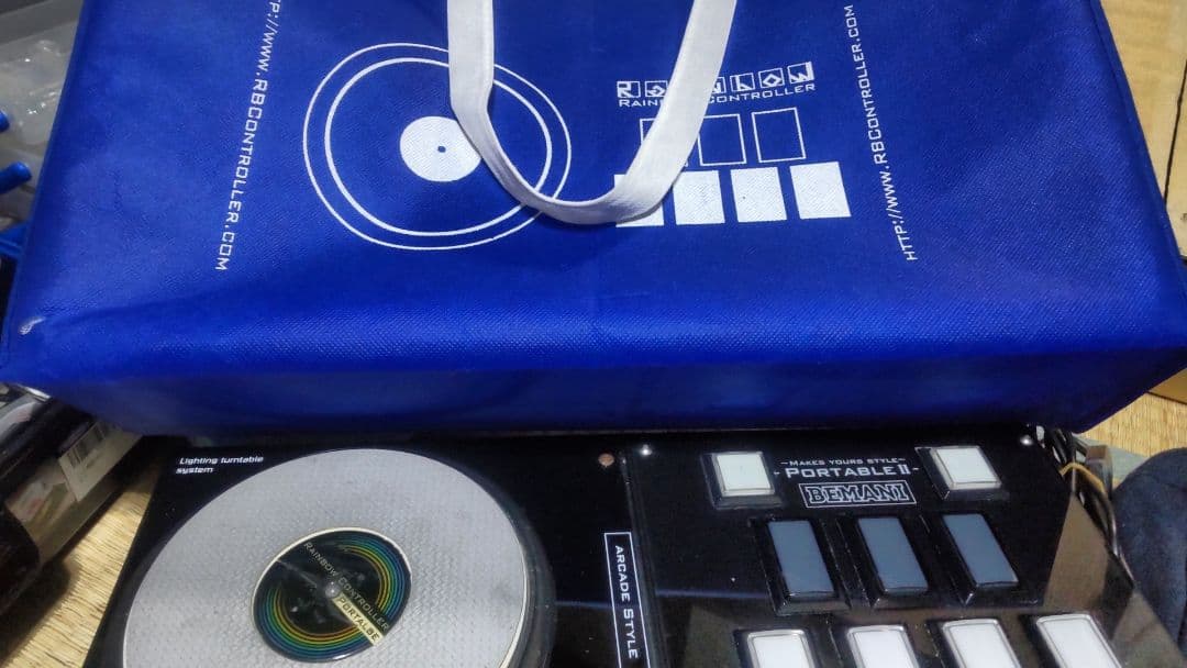 ビートマニア Rainbowportable 虹コン 三和ボタン 静音化 RGB