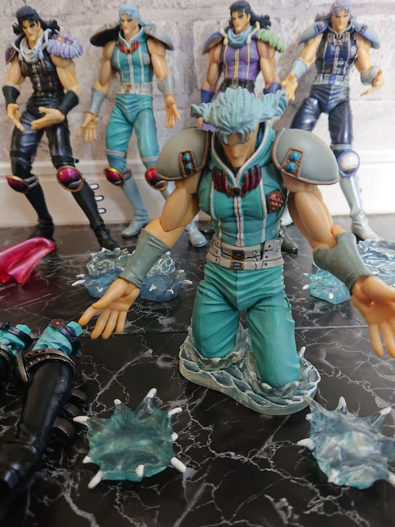 北斗の拳 200X レイ フィギュア(5体)海洋堂 - メルカリ