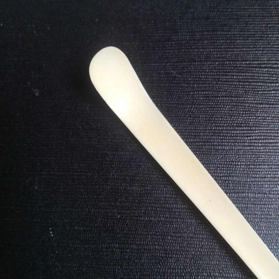 象牙風 象牙調 茶杓 樹脂製 茶道 - メルカリ