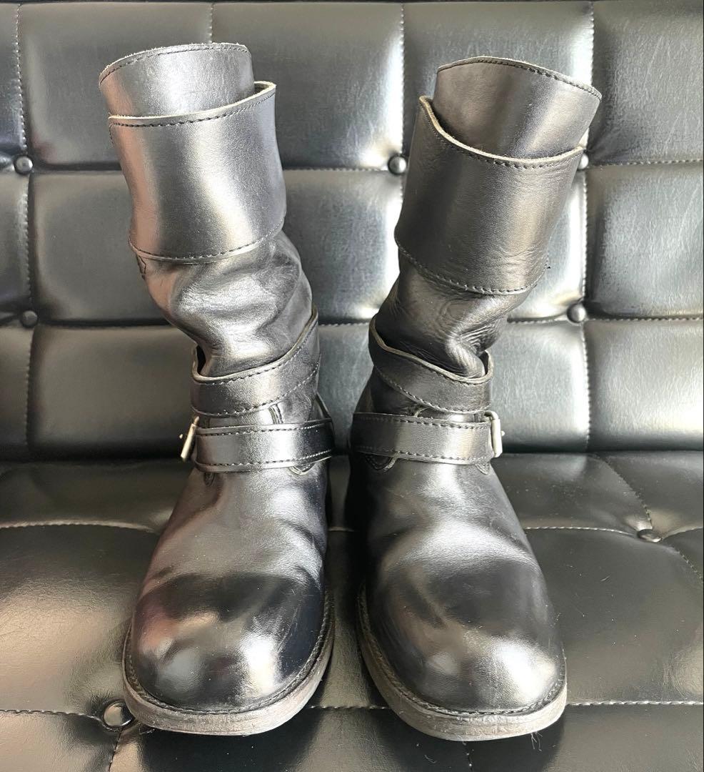 07aw JUNYA WATANABE MAN 4連ベルトバイカーロングブーツ - メルカリ