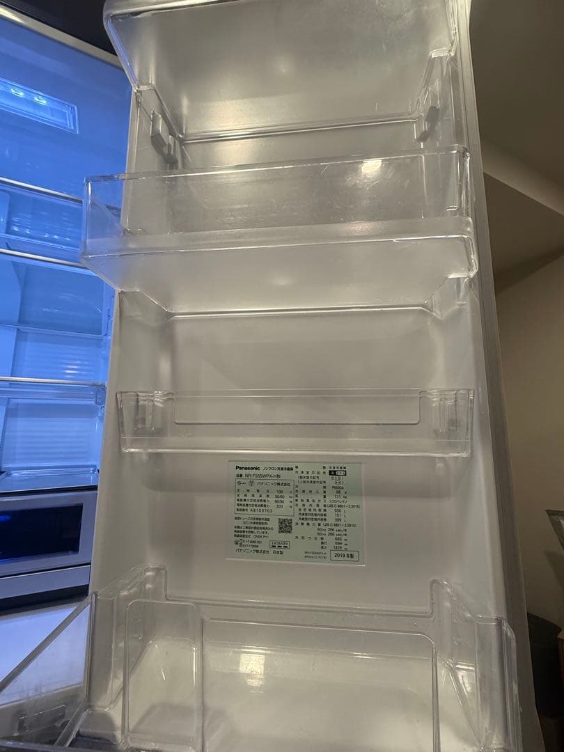 noa様専用 パナソニック NR-F555WPX-H 2019年製 - メルカリ