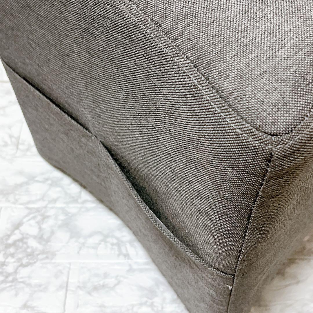 フランフラン グレー スクエア ポリースツール (オットマン スツール