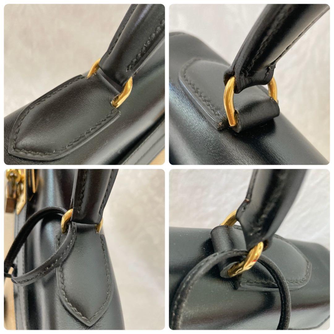 希少 エルメス ケリー 32 トワルアッシュ ブラック 〇F刻印 - メルカリ