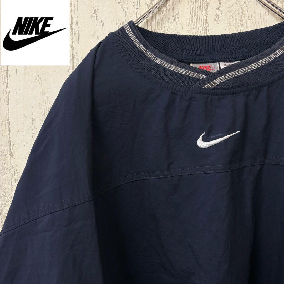 激レア】90s NIKE ナイキ ナイロンジャケット プルオーバー 銀タグ