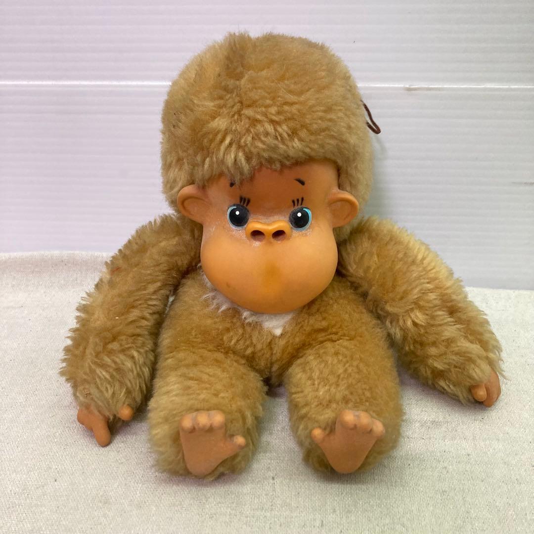 希少☆レトロ】モンチッチ？ 猿 さる モンキー ぬいぐるみ 動物 当時物