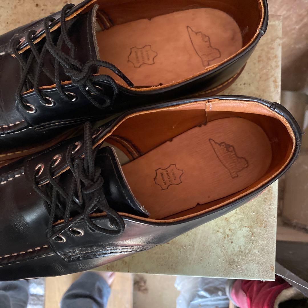 RED WING 8106 8.5D JP26.5 オックスフォード黒