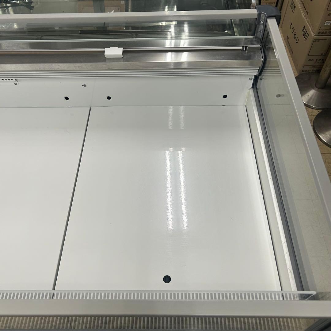 5799【程度良好】2019年製 中野冷機☆平型オープン冷蔵ショーケースの