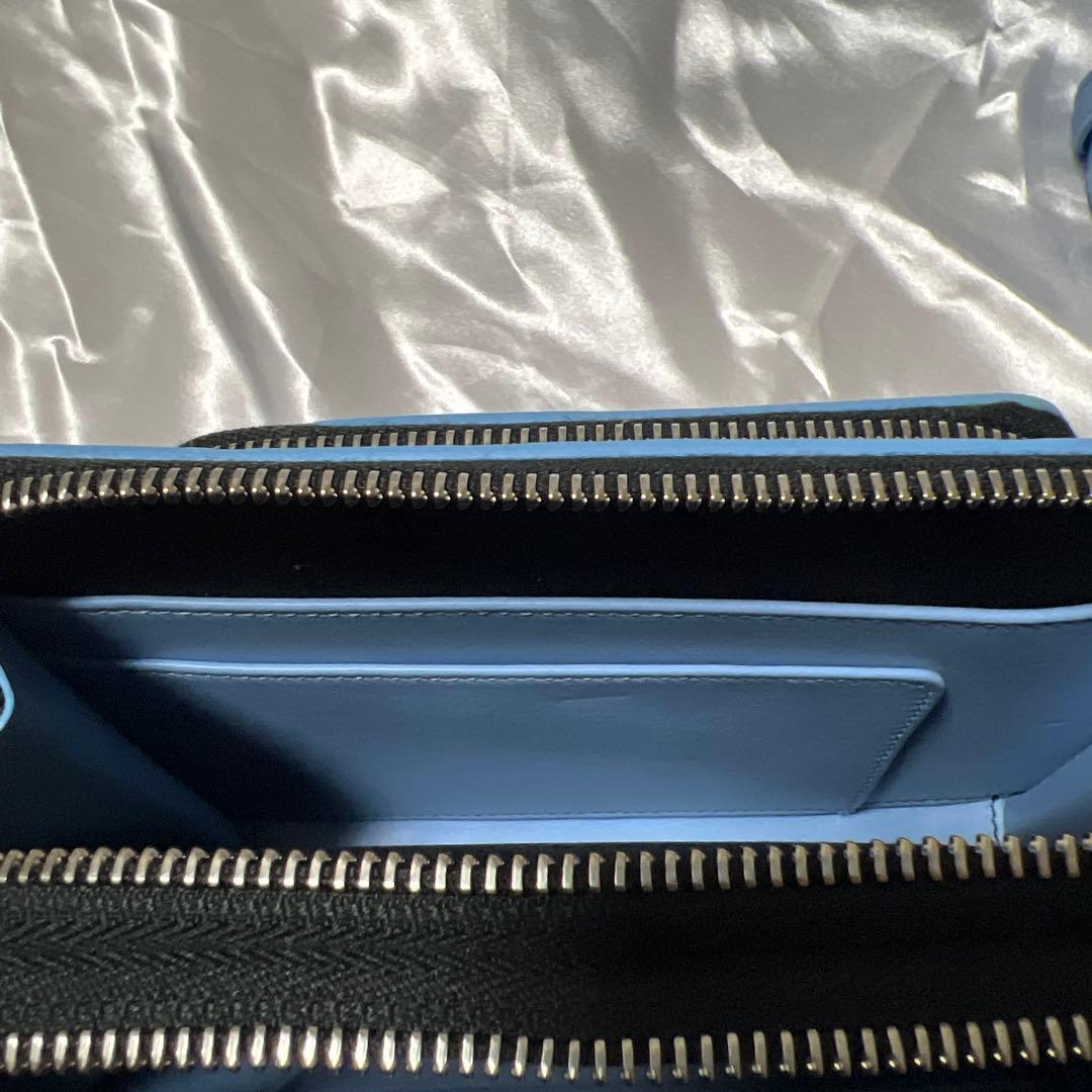 未使用 バーバリーロンドン ユニセックス水色 クロスボディバッグ