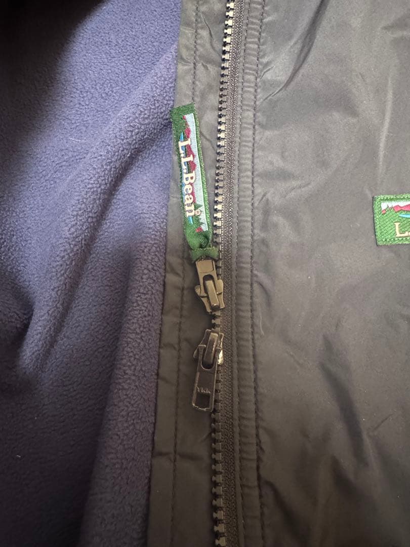 L.L.Bean ネイビー フリース ジャケット