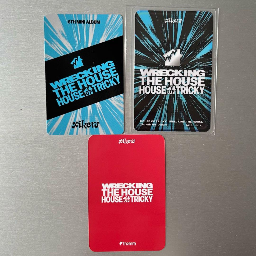 xikers ミンジェ トレカ セット - メルカリ