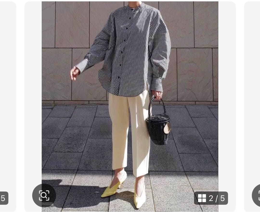 qfb17美品　MACHATT ギンガムチェックオーバーシャツ 美品 MACHATT ギンガムチェックオーバーシャツ - メルカリ