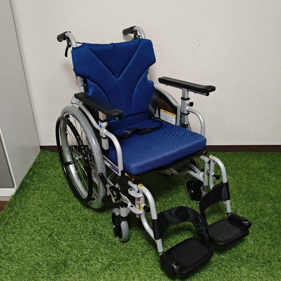 カワムラサイクル 自走 多機能 車椅子 kz22 kenkul_kv22-40sb-y