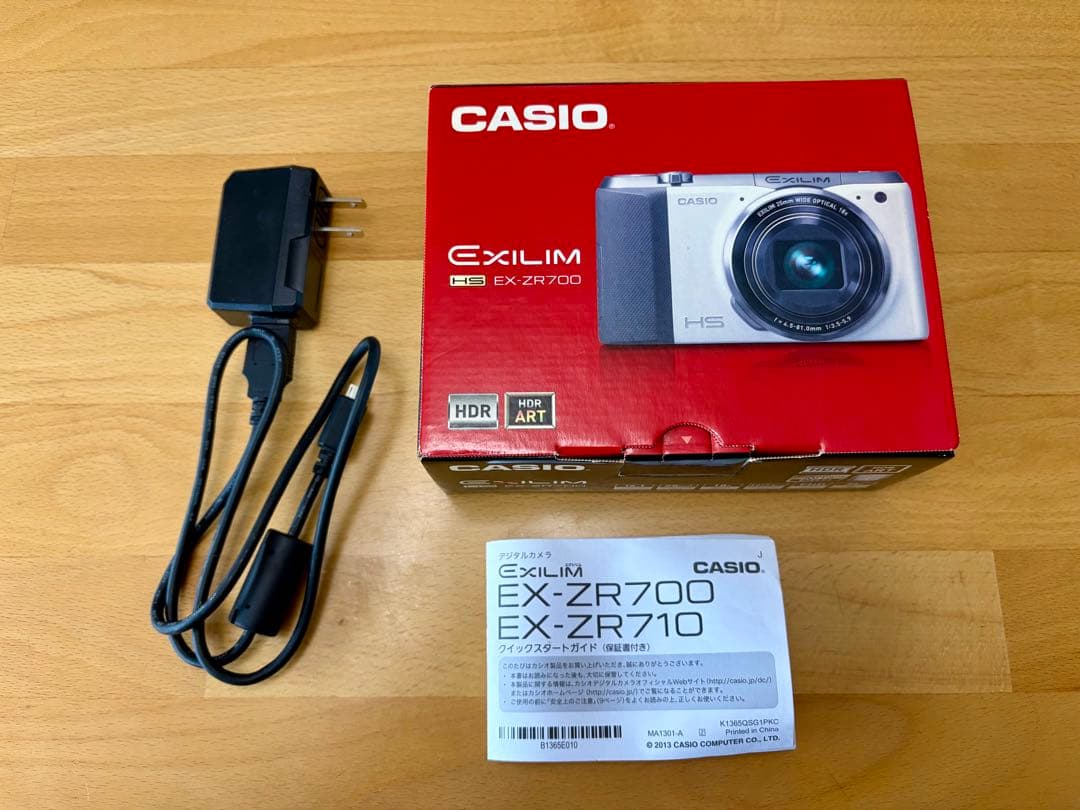 CASIO EXILIM EX-ZR700 ピンク カメラポーチ付き