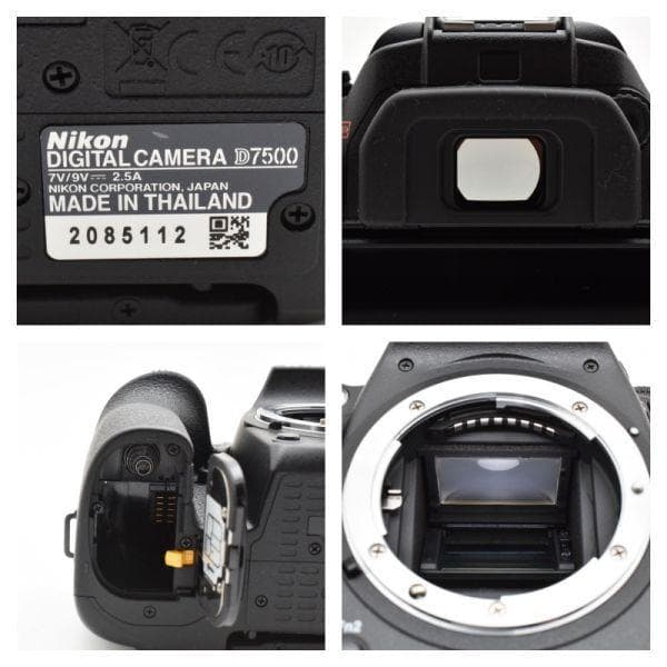【ほぼ新品】ニコン Nikon D7500 ボディ 《ショット数1126回》