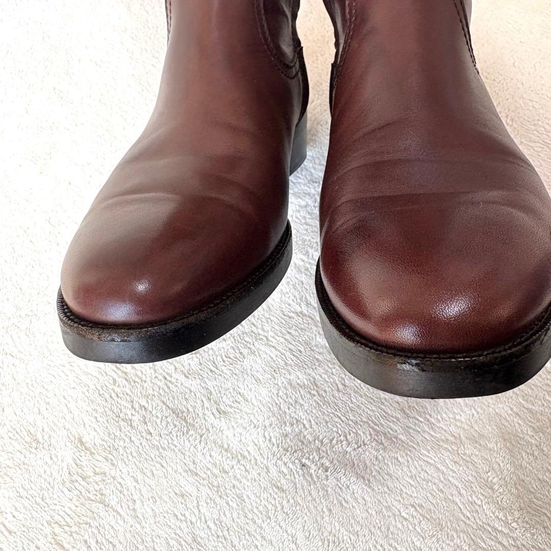 【さくら様分】バリー ロングブーツ 38 （24.5cm） ブラウン