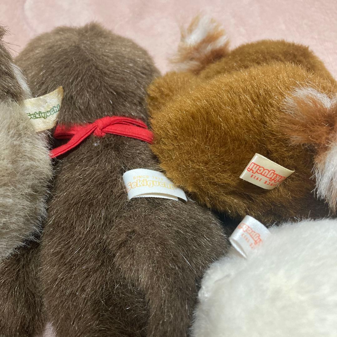 セキグチ 昭和〜平成レトロ ぬいぐるみ 25コセット 中古品 バラ売り