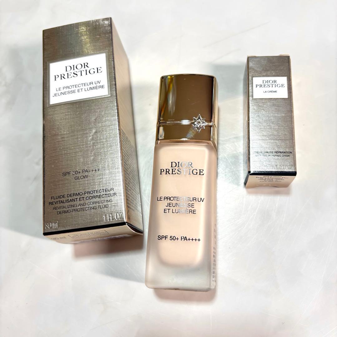 豪華おまけ付　プレステージ ホワイト ル プロテクター UV ルミエール Dior】 プレステージ ル プロテクターUV ルミエール 00 30ml 楽天市場
